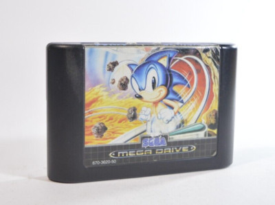Sonic the hedgehog Spinball Megadrive MD PAL SEGA authentic (Europe Video Game)