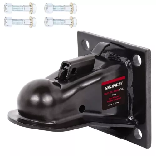 2" Hitch Ball Trailer Coupler RV Camper Towing Parts Trailer Hitch 14000LBS
