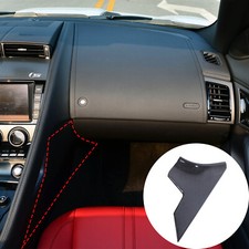 Honeycomb Carbon Fiber Conosle Passenger Side Cover For Jaguar F-Type 2013-2023