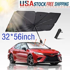 Foldable Car Windshield Sunshade Front Window Cover Visor Sun Shade Umbrella US