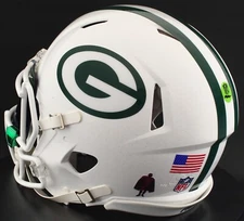 GREEN BAY PACKERS NFL Riddell Speed Full Size AUTHENTIC Football Helmet