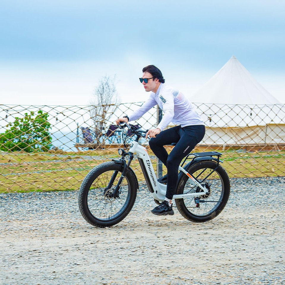 GUNAI GN26 Bicicletta Elettrica Per Adulti, 26 Pollici Bicicletta Da - Foto 14