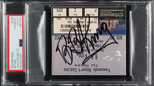 B.B. KING SIGNED AUTOGRAPHED 2004 TICKET STUB BLUES LEGEND RARE BB PSA COA ENCAP