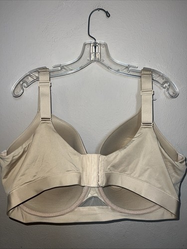 Cacique Lightly Lined Full Coverage Bra Size 42G Tan Nude Beige - Picture 5 of 10