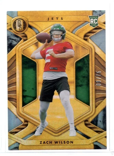 2021 Panini Gold Standard Platinum #102 Zach Wilson /75 RC