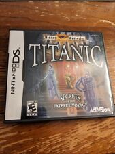 Hidden Mysteries: Titanic - Secrets Of The Fateful Voyage Nintendo DS CIB Tested
