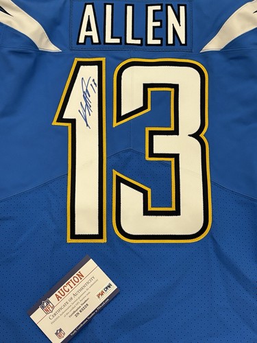Keenan Allen Team Issued Los Angeles Chargers Signed Jersey PSA cert - Picture 4 of 4