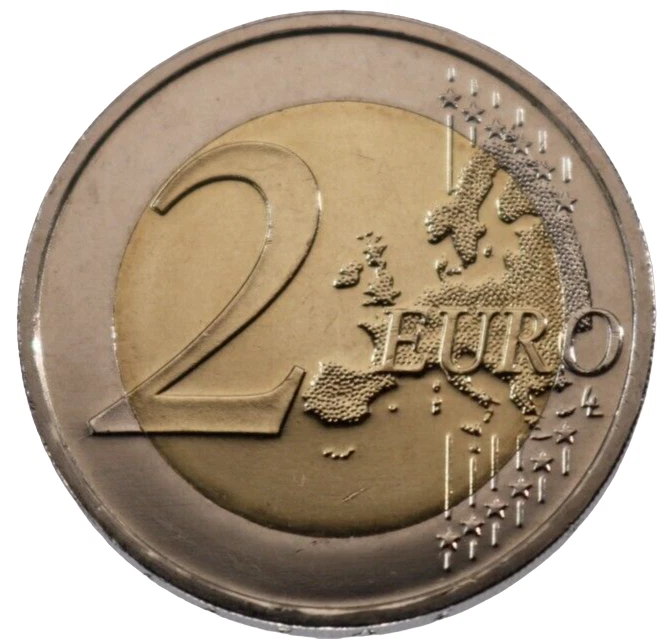 UNC Euro coin. 2 euro Latvia Latvija. 2014 - Image 3 of 3
