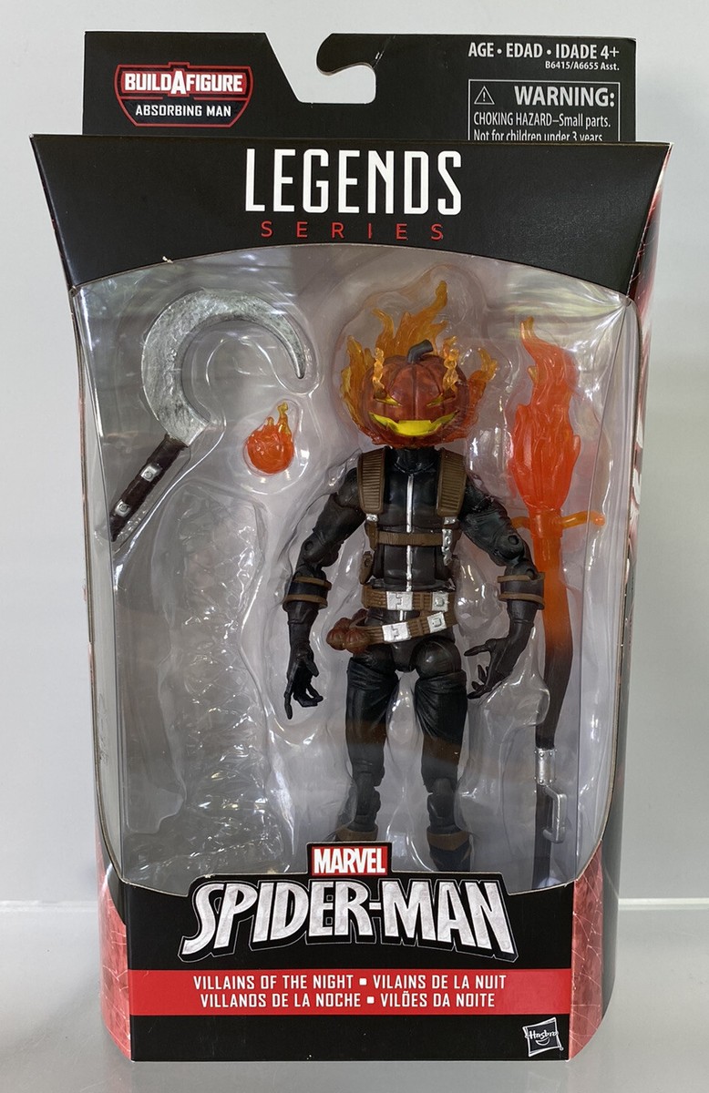 Marvel Legends Jack O'Lantern 6” Figure Complete Absorbing