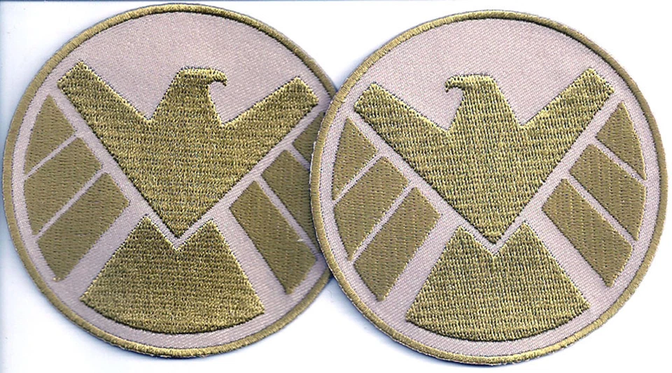 Avengers/Agents of SHIELD Desert Camo Shoulder Patch Set of 2 (ASPA-009-Set)