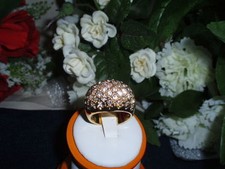 Beautiful Gold Plated 18KT Gorgeous Cubic Zirconia Ring