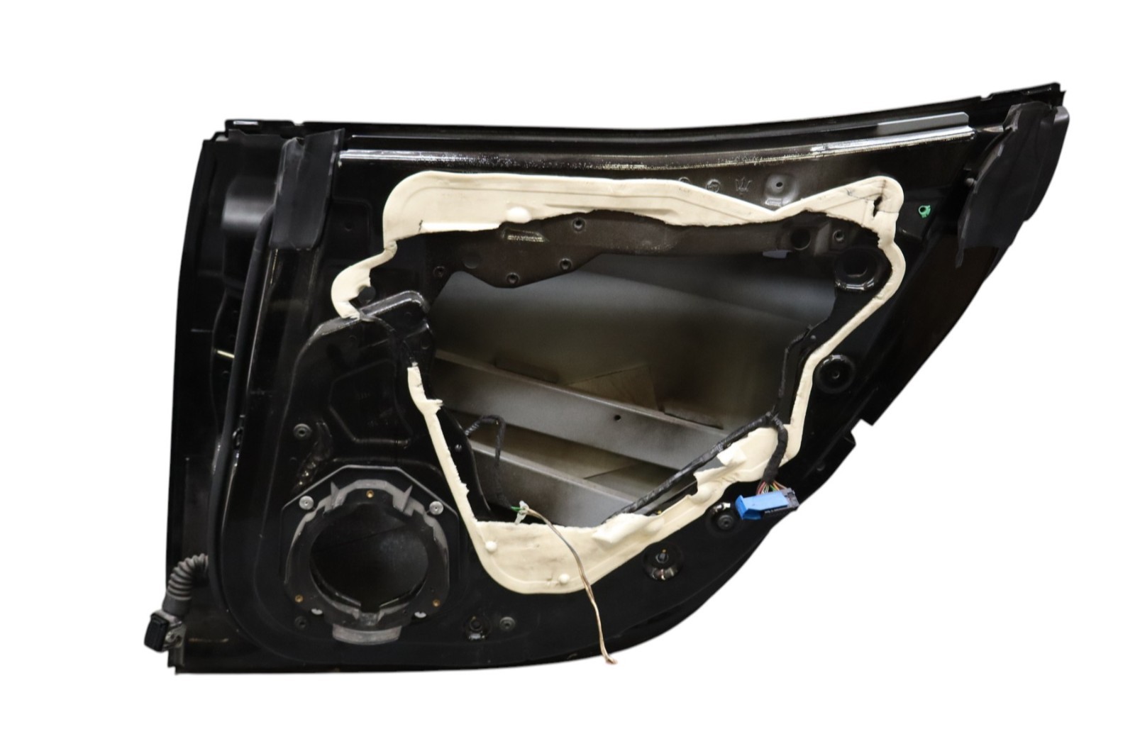 14-20 Maserati Ghibli Rear Right Passenger Side Door Shell Panel Black Oem