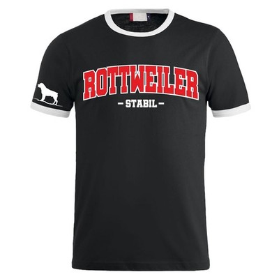 T-Shirt Rottweiler Stabil LOGO Hunde dogs doglover dogmum Geschenk Geburtstag