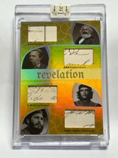 2025 Eternal Revelation Karl Marx Engels Che Guevara Fidel Castro Quad Gold /10