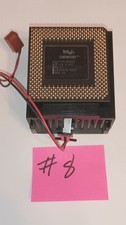 Intel Celeron 533Mhz FV524RX533 SL3PZ/SL3FZ Socket 370 CPU w/ Intel Heatsink+Fan