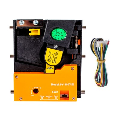 PY-800 CPU Comparable Coin Entry Selector Arcade Token Acceptor For Laundry Room