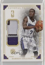 2015-16 Panini National Treasures NBA Material 1/10 Darren Collison #2 Patch z7j