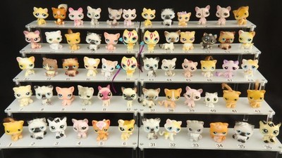 LPS-Katzen, viele Littlest Pet Shop Original Hasbro, weibliche Katze, Preis...