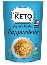 Keto Chef Pâtes de konjac Pappardelle bio sans gluten 270 g Keto Chef