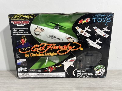 Ed Hardy By Christian Audigier Single Wing Plane R/C Ed Hardy Toys