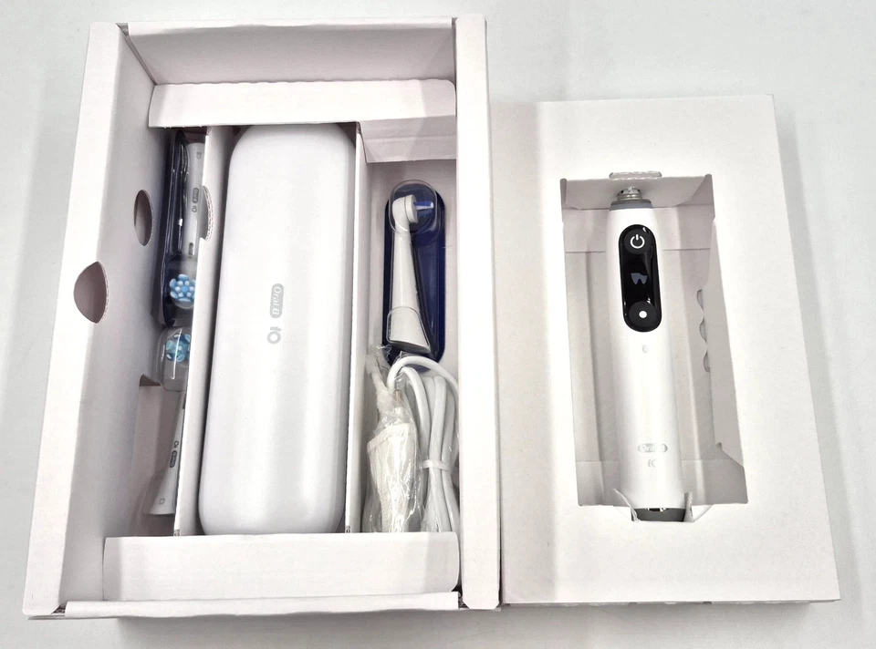 Braun Oral-B iO SERIES 9N Weiß elektrische Zahnbürste Bluetooth UVP:349,99€ - Bild 3 von 4