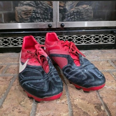 Nike CTR360 Maestri Red Black Football Cleats Kanga US8 UK7 EUR41