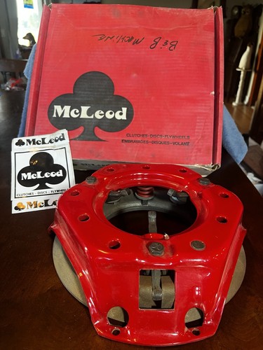 McLeod Industries Pressure Plate APC PL344F 10 1/2” L See Pictures & Description
