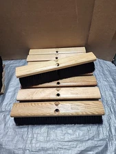 Lot Of 8 Pferd 16 Inch Medium Push Broom Head Replacement Made In USA