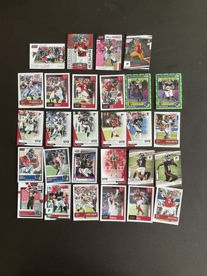 Atlanta Falcons - 28 CARD LOT - Matt Ryan, Julio Jones, Ridder: NFL Panini