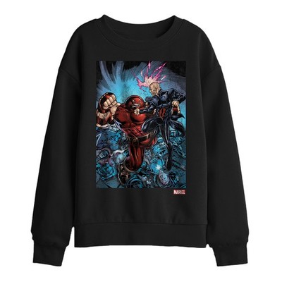 Marvel Xmen Juggernaught Destroy Kinder Sweatshirt 5-13 Jahre, schwarz