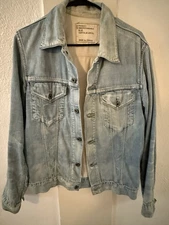 Kapital Denim Jacket - Light Wash w/ Cotton Lining - Men’s 3 (L) Made in Japan