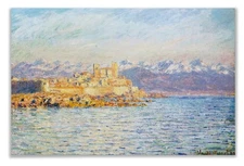 Canvas Bay of Antibes, 1888 Prints Wrapped Gallery Wall Art | Stretched and F...