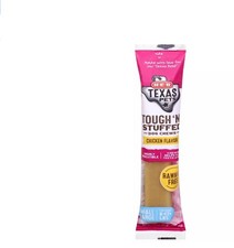 H  E  B Texas Pets Tough 'N' Stuffed Rawhide Free Dog Chew Treat 2.8o
