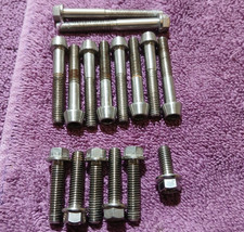 M6 x 1.0mm Grade 5 Titanium Ti6Al4V Flanged, Tapered Socket Head Assorted Bolts