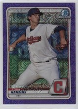 2020 Bowman Chrome Prospects Mega Box Purple Mojo Refractor Ethan Hankins 14lz