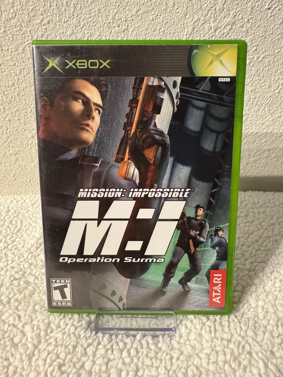 Lot De 2 Jeux Xbox : Mission Impossible + Minority Report - Complets Et Testés