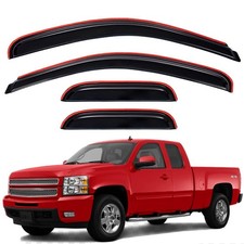 Lightronic Extra Durable In-Channel Auto Vent Window Visor, Fit 2007-2013 Che...