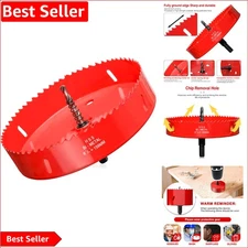 6 5/16” High Speed Steel Hole Cutter for Wood, Drywall & Cornhole Projects