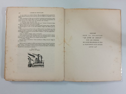 L'atelier de Marie-Claire / Marguerite Audoux / 1928 / Le livre de demain Fayard - Imagen 7 de 12