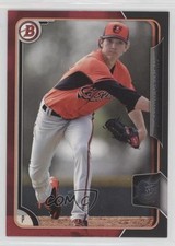 2015 Bowman Prospects Black-Red Hunter Harvey #BP26 g6p
