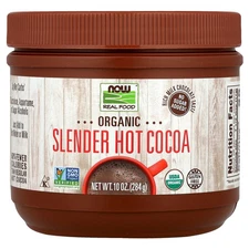 Now Foods Slender Hot Cocoa 10 oz 284 g Gluten-Free