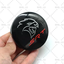 (4)For Srt Hellcat 63mm / 2.48" Wheels Center Caps Set Of 4 Clean 5QW99RXFAA