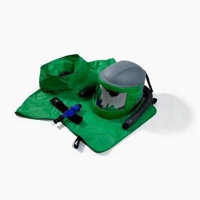 RPB Nova 3 Industrial Helmet, Medium, Green, Polycarbonate Lenses