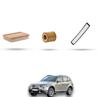Hoffcar Set Service - 3 Filter FüR BMW X3 (E83) 2.0I 110Kw Von 2005 Al 2010