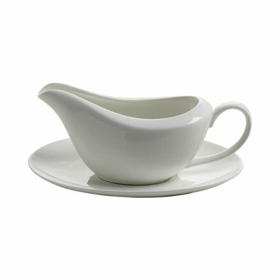 Maxwell & Williams Sauciere m. Untertasse 260 ml GB Soßenschale
