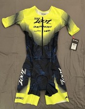 Zoot Team Zoot Women  s Triathlon Suit Trisuit Size Large, Short Sleeve