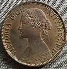 1869 Victoria Farthing — photo from another recent sale