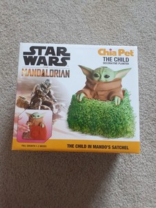 Disney Star Wars The Mandalorian Child Chia Pet Terracotta Pottery Planter 1 Box