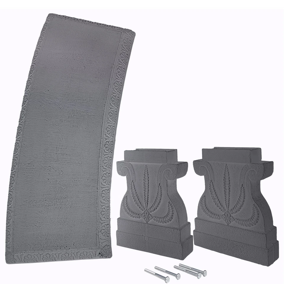 BE02 Fiberclay Jardín, Banco Exterior, Asientos Patio para Porche Delantero Park Outs... Foto 4 de 4