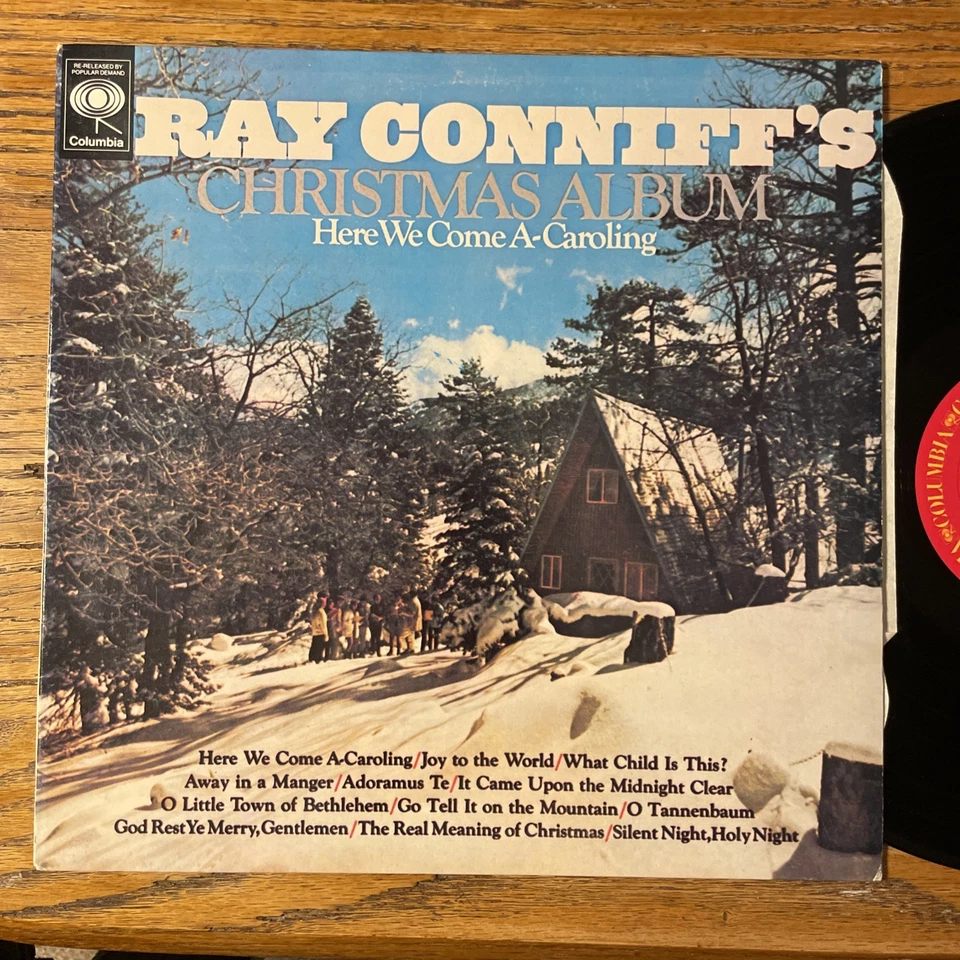 Рождественский альбом Рэя Конниффа долгоиграющая пластинка Columbia 80-е переиздание праздничная редкая M- - Изображение 2 из 4